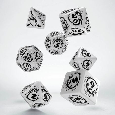 Black and White Dragons Dice