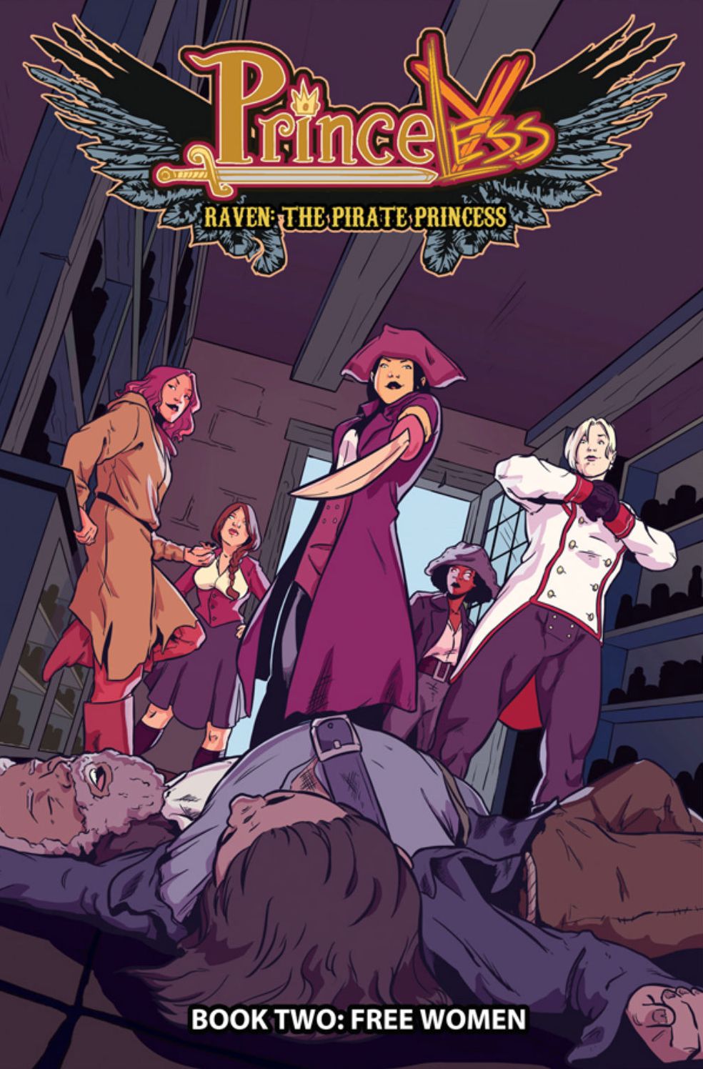 Princeless: Raven the Pirate Princess, Book 2: Free Women