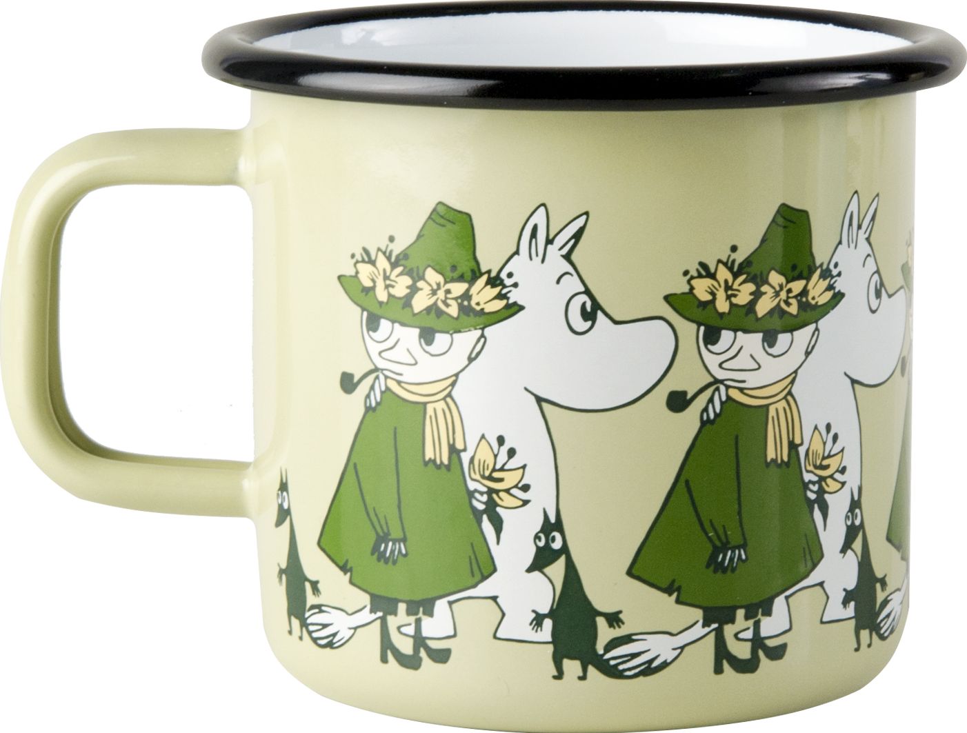 Moomin Enamel Mug 12.5oz Friends