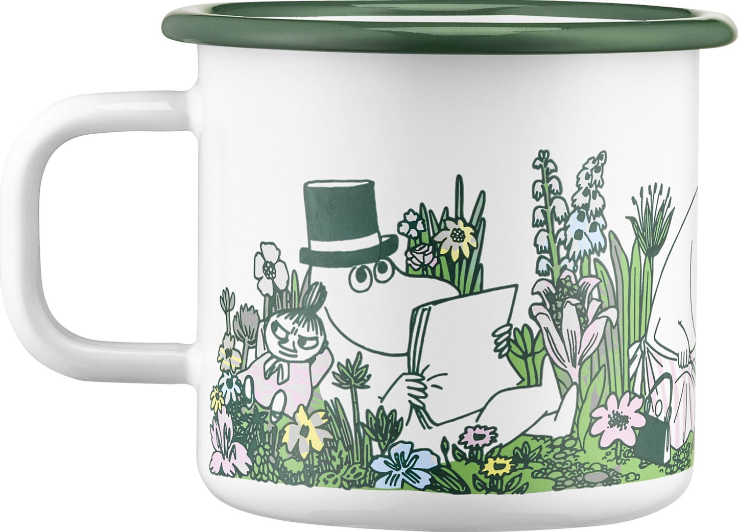 Moomin Enamel Mug 12.5oz In the Garden