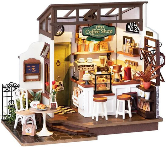 DIY Miniature House NO.17 Caf? Theme