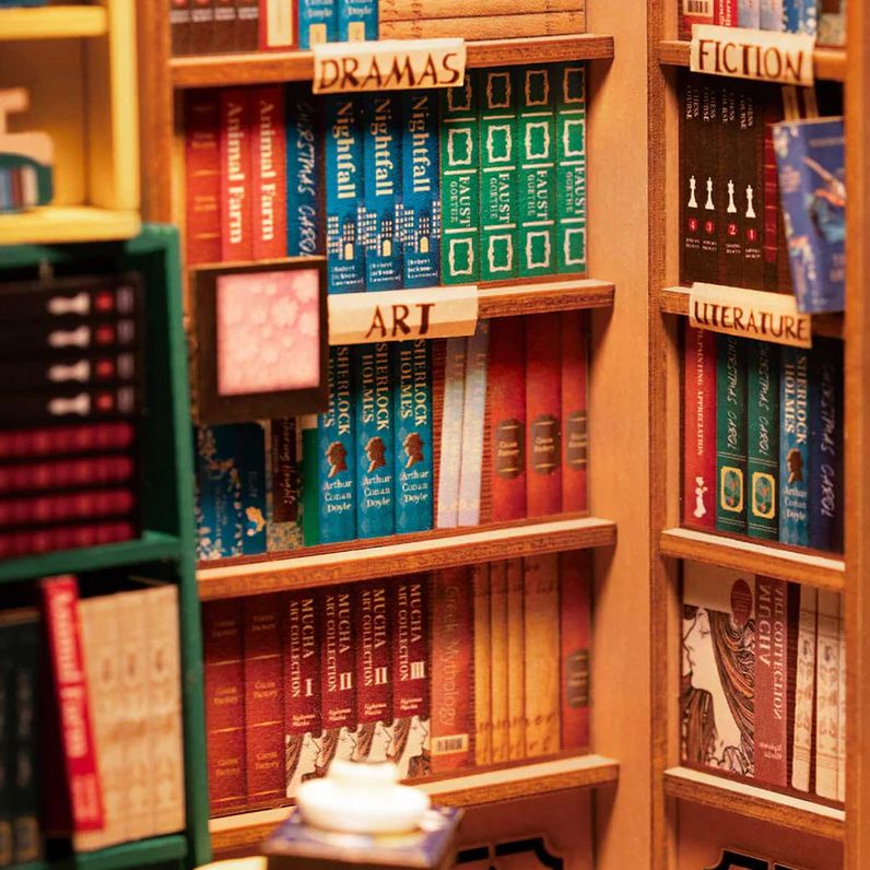 DIY Book Nook Bookstore Theme