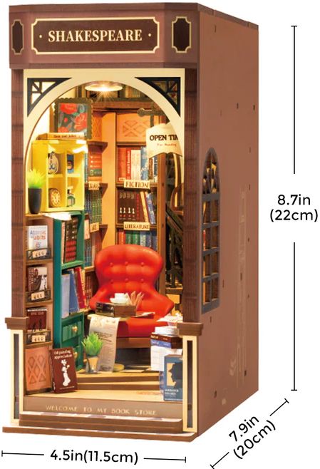 DIY Book Nook Bookstore Theme