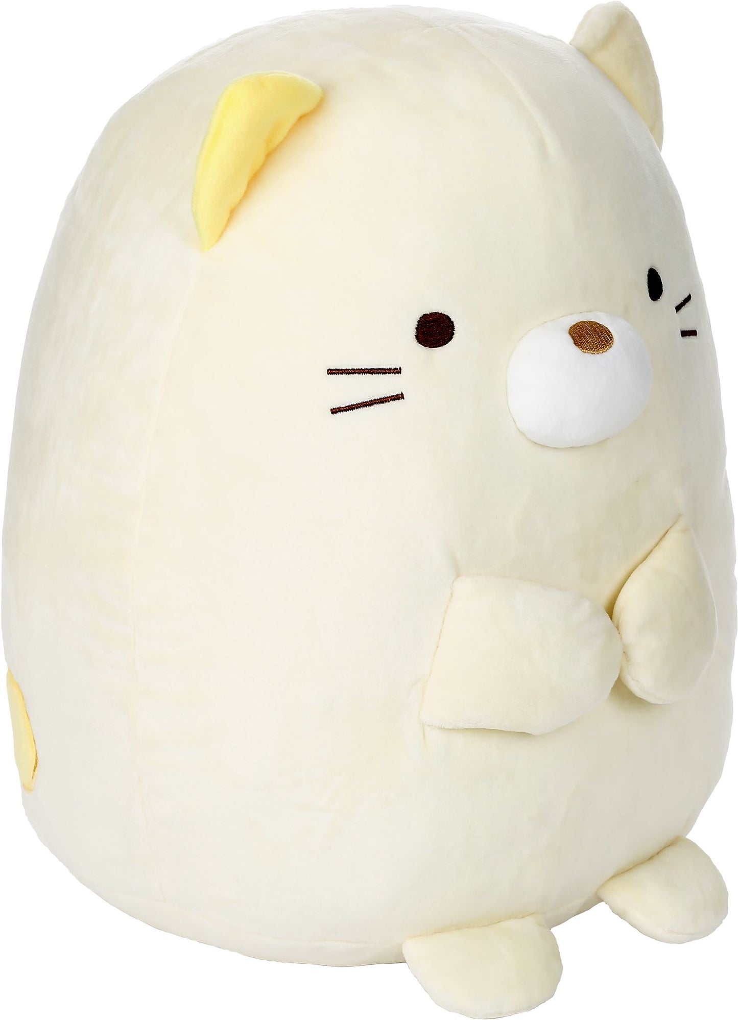 Medi Neko Wht Cat Plush