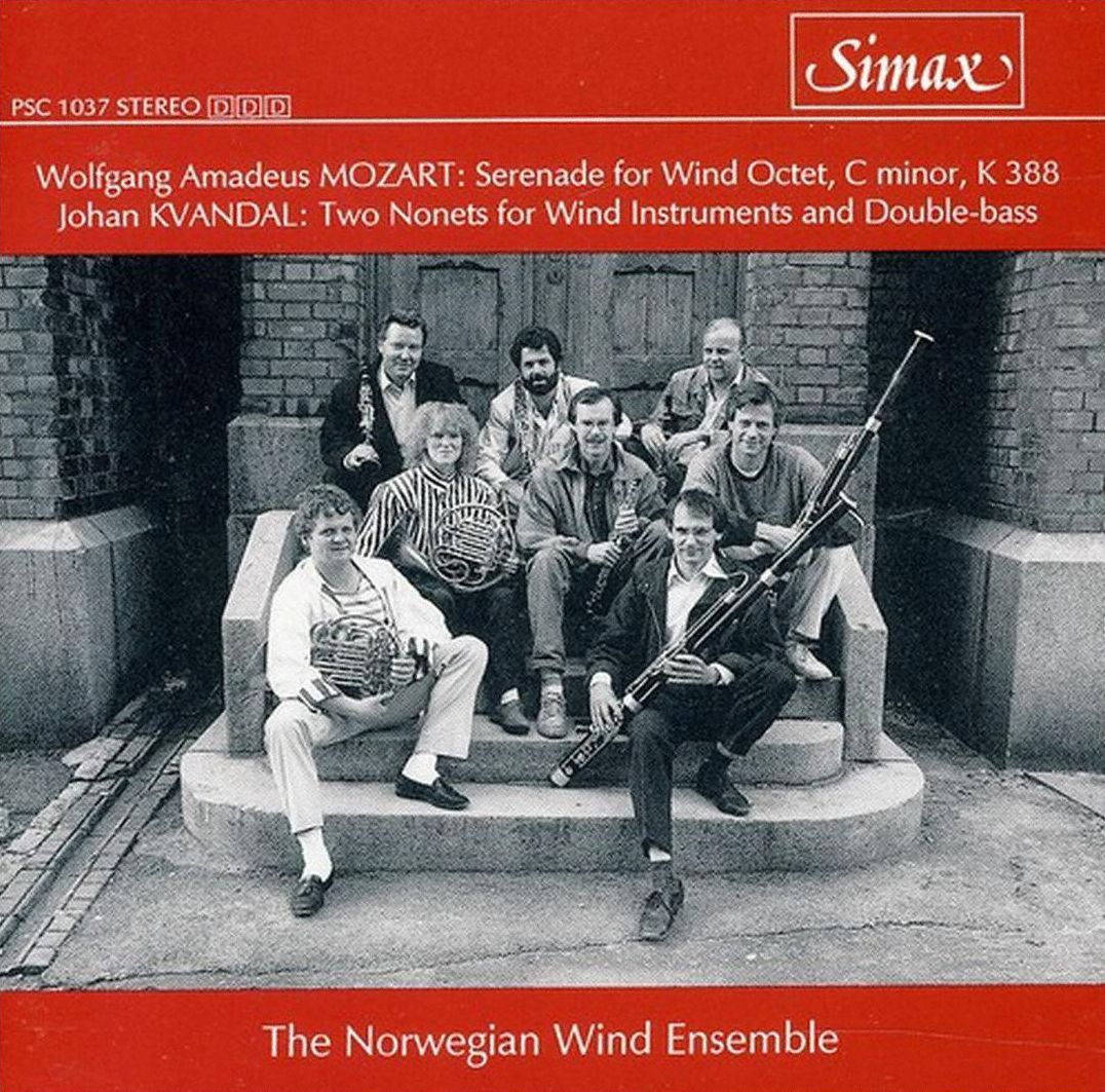 Mozart: Serenade for Wind Octet, K. 388; Kvandal: Two Nonets for Wind Instruments and Double-Bass