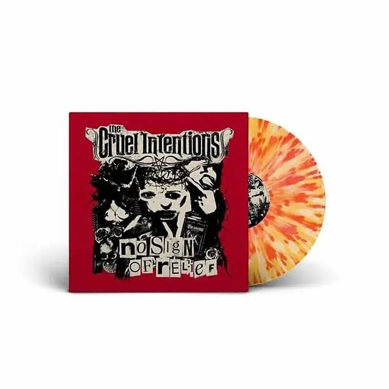 No Sign Of Relief - Yellow White & Red Splatter (Cruel Intentions)