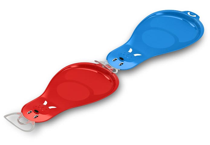 Connectible Sleds (Large) - 2 Pack (Red/ Blue)