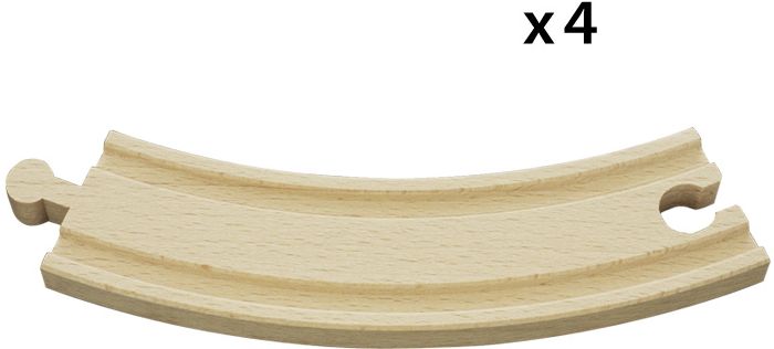 Large Curved Tracks