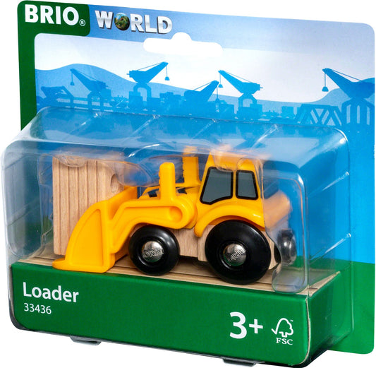 BRIO World Wooden Railway Train Set Loader
