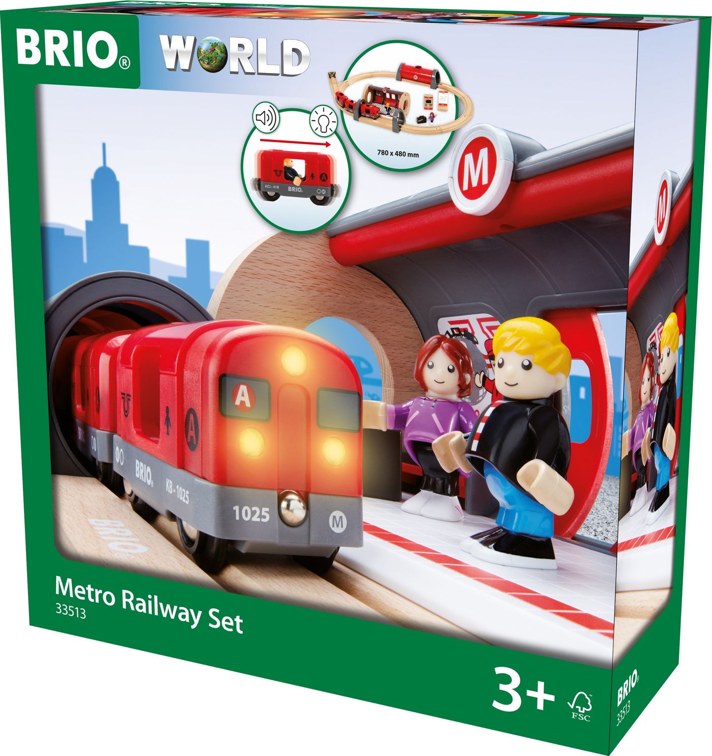 Metro Railway Set