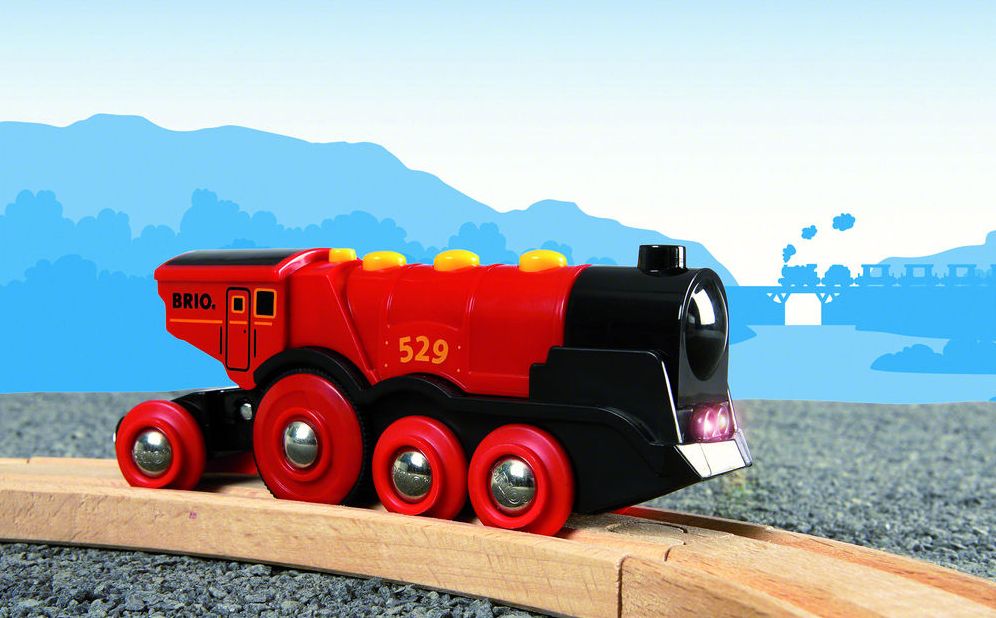 Mighty Red Action Locomotive