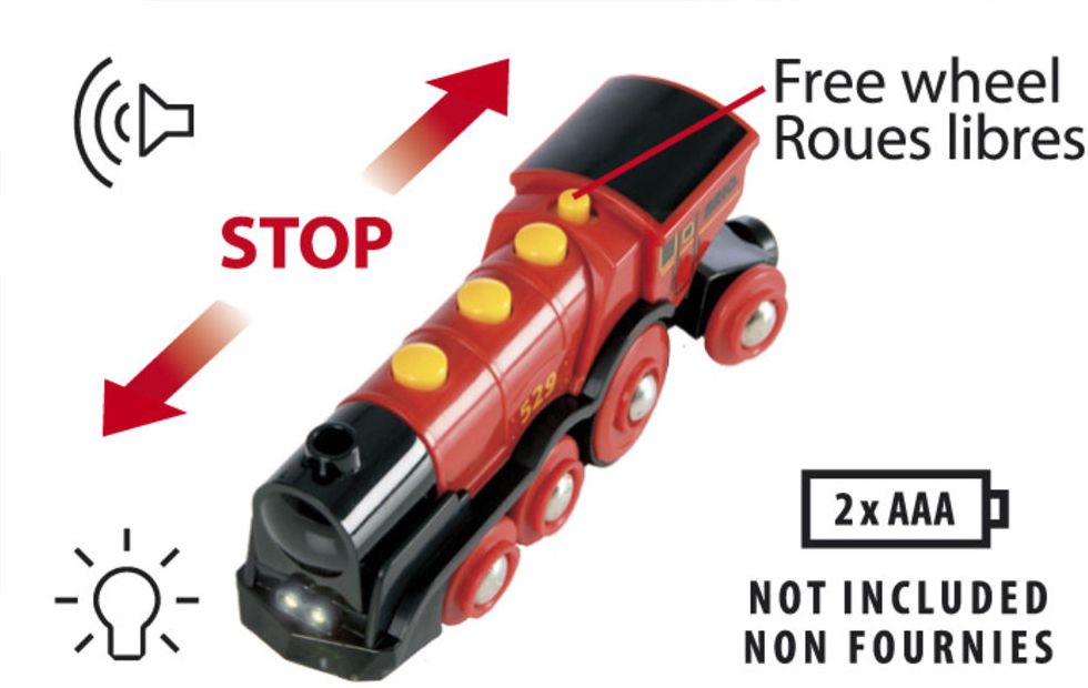 Mighty Red Action Locomotive