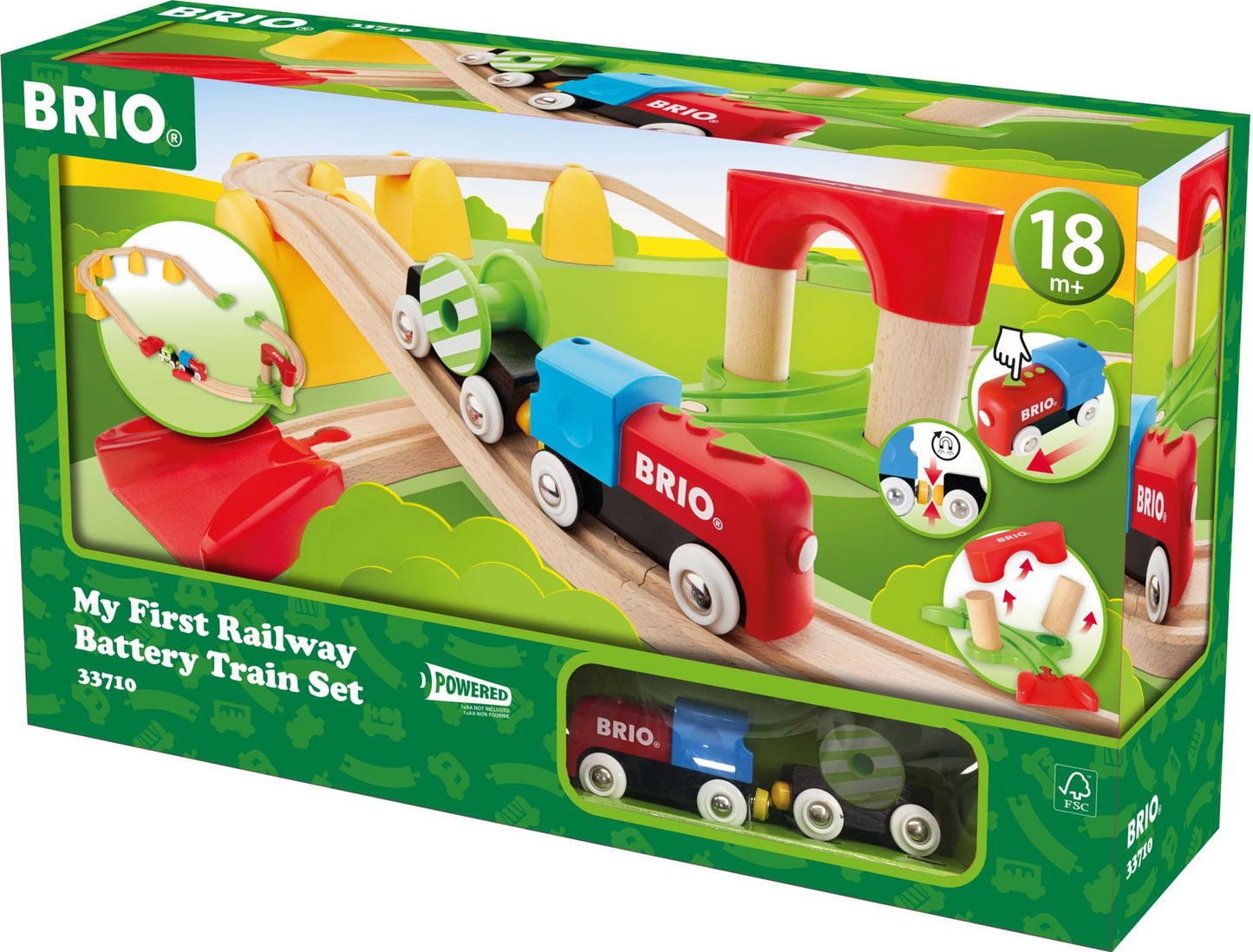 My First Railway Battery Train Set