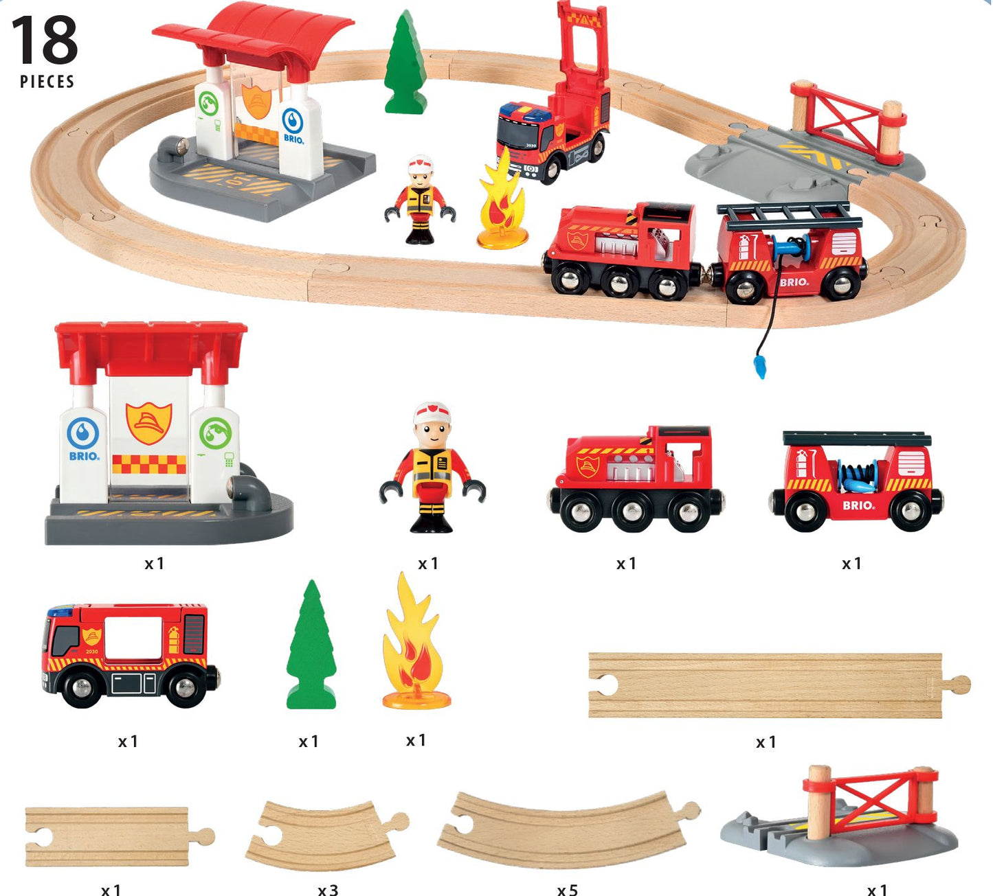 Rescue Firefighter Set