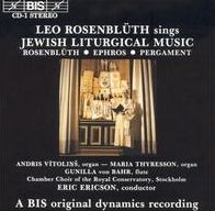 Leo Rosenblüth Sings Jewish Liturgical Music