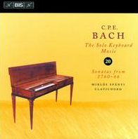 C.P.E. Bach: The Solo Keyboard Music, Vol. 20
