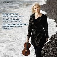 Borgström: Violin Concerto Op. 25; Shostakovich: Violin Concerto No. 1