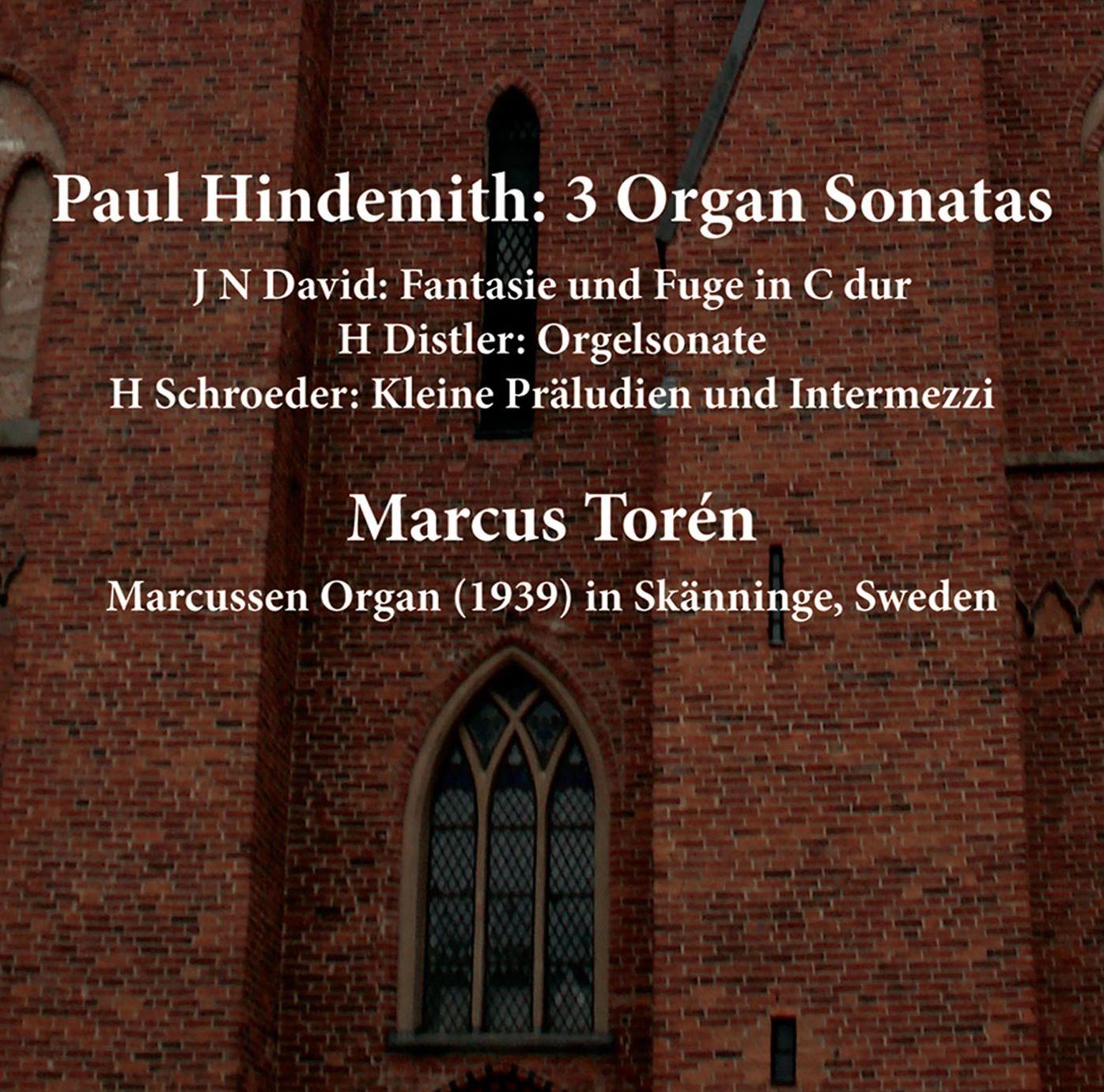 Hindemith: 3 Organ Sonatas