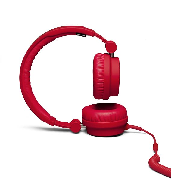Urbanears Zinken On-Ear Stereo Headphones - Tomato