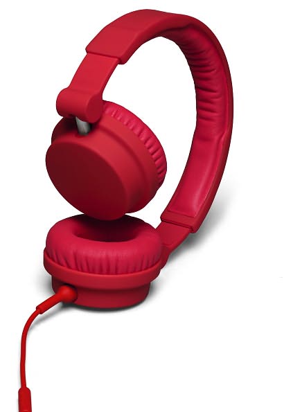 Urbanears Zinken On-Ear Stereo Headphones - Tomato