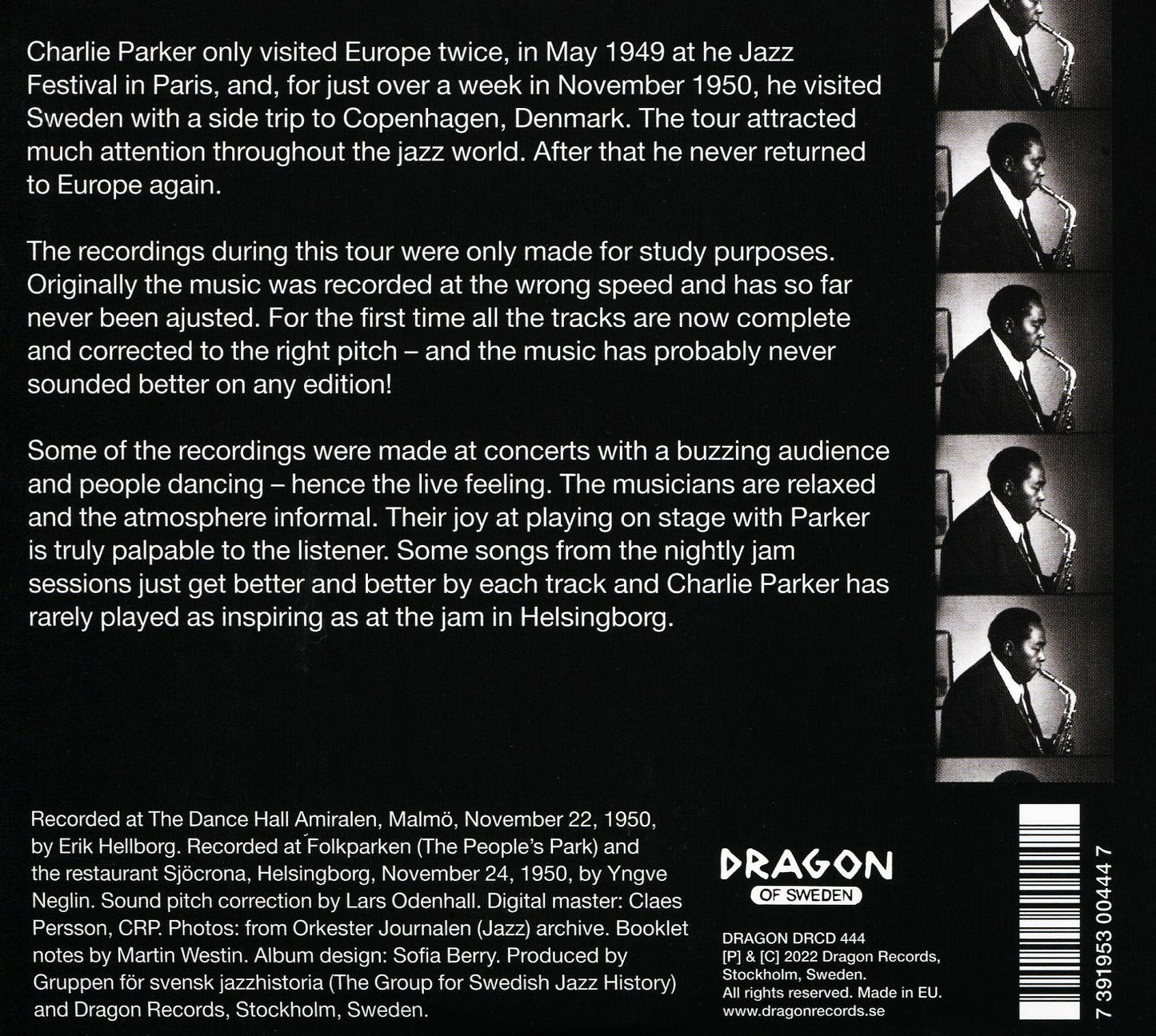 Live In Sweden 1950 (Wb) (Dig)