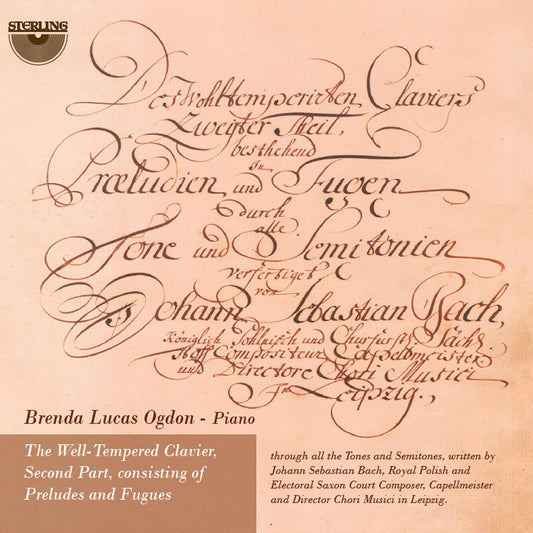 Well Tempered Klavier Book 2 (J.S. Bach / Ogdon)