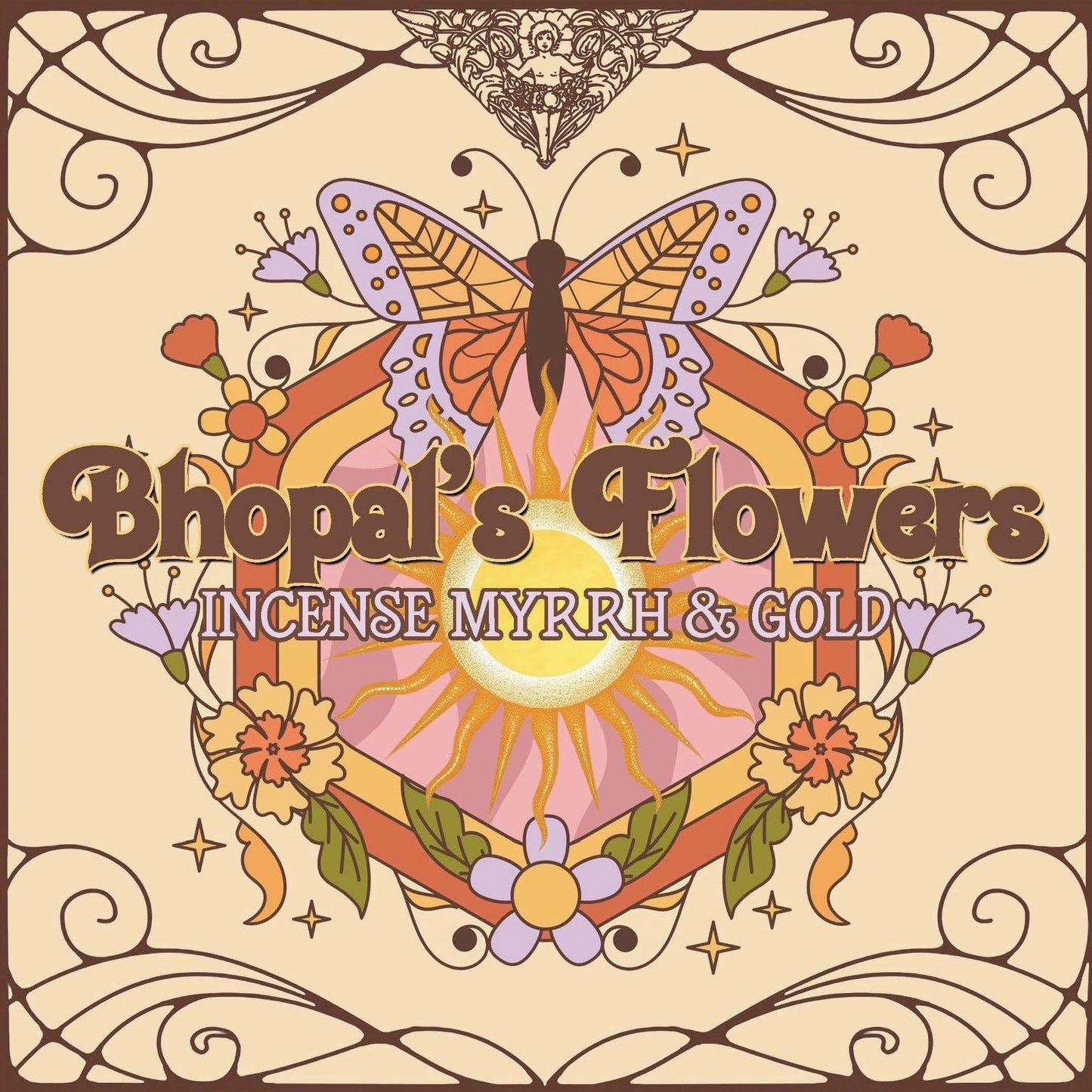 Incense Myrrh & Gold Jingle Bells (Bhopal's Flowers)