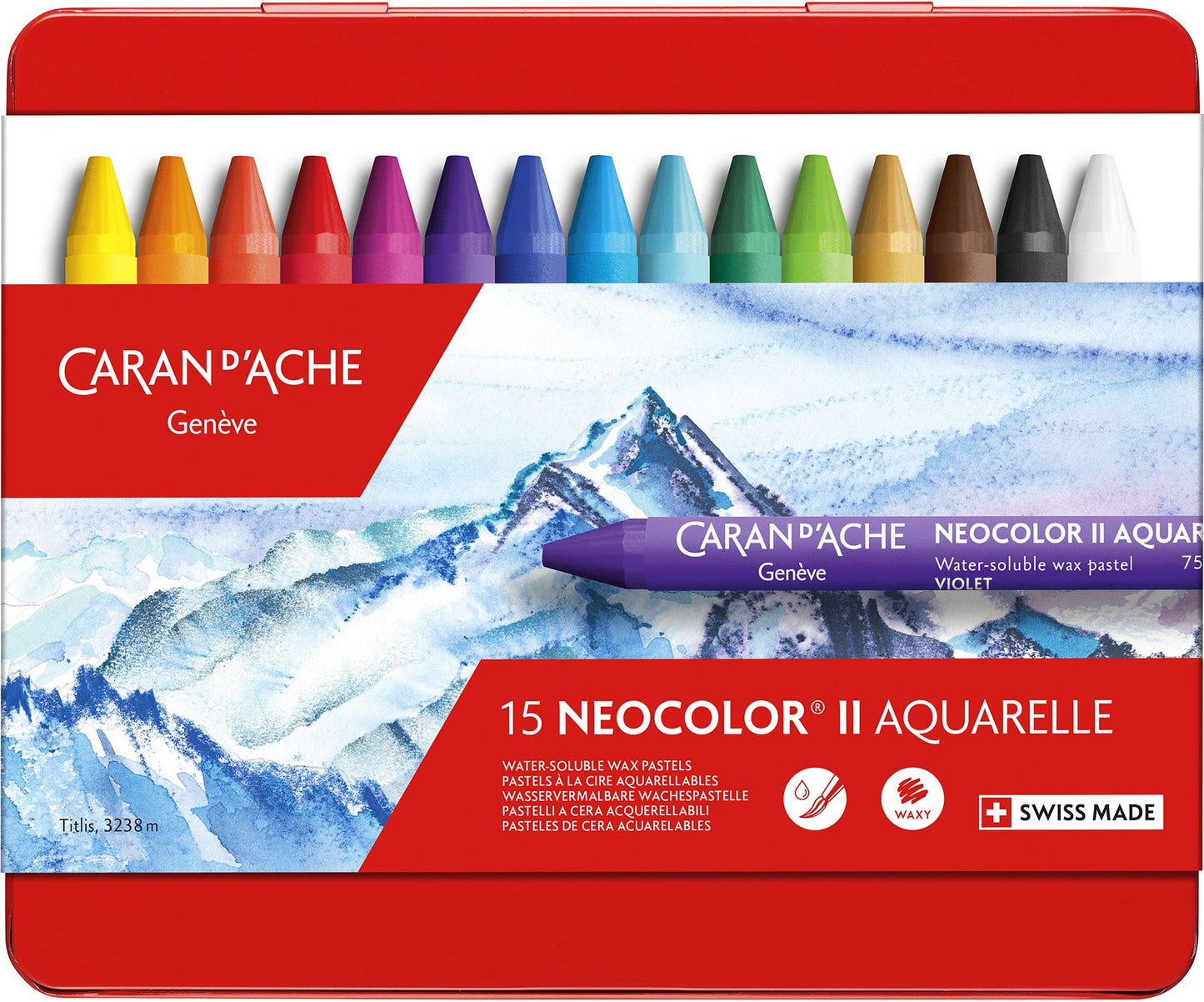 Neocolor II Water-Soluble Pastels