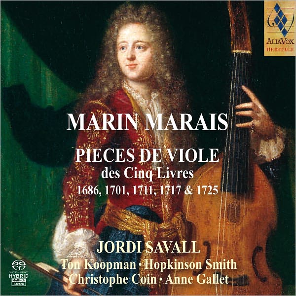 Marin Marais: Pieces de Viole des Cinq Livres 1686, 1701, 1711, 1717 & 1725