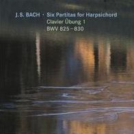 Bach: Six Partitas for Harpsichord Clavier ?bung 1, BWV 825-830