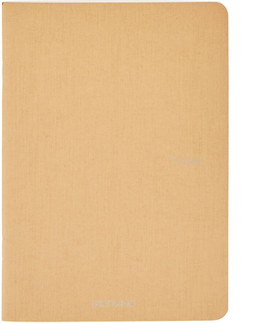 Ecoqua Original Notebook, A4, Staple-Bound, Dotted, Beige