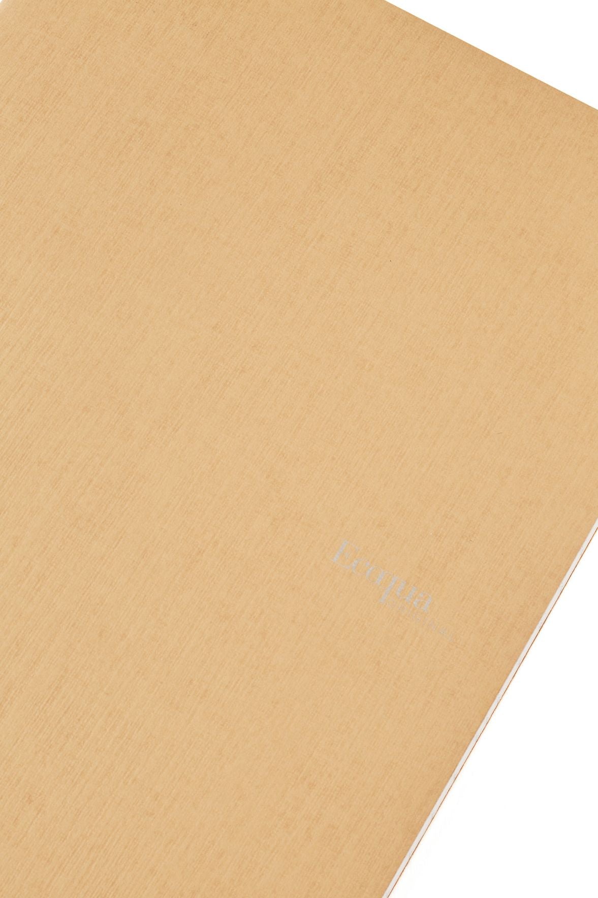 Ecoqua Original Notebook, A4, Staple-Bound, Dotted, Beige