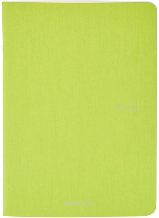 Ecoqua Original Notebook, A4, Staple-Bound, Dotted, Lime
