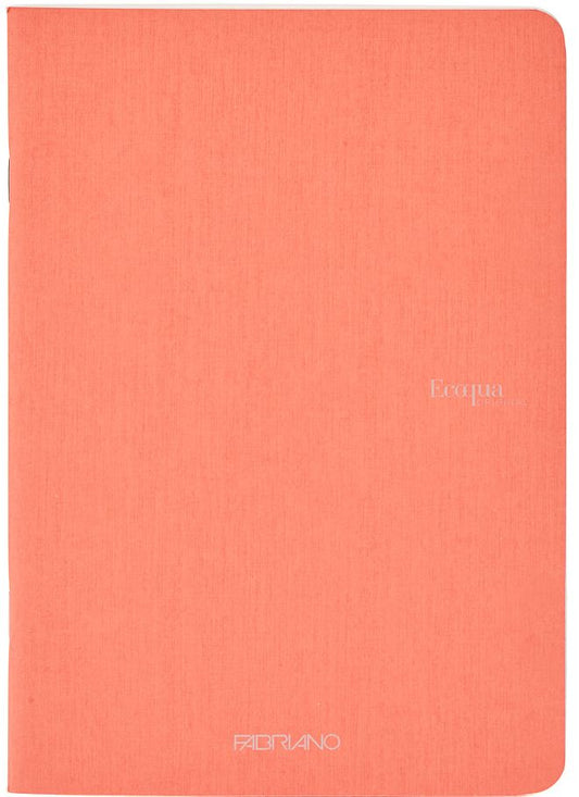 Ecoqua Original Notebook, A4, Staple-Bound, Lined, Flamingo