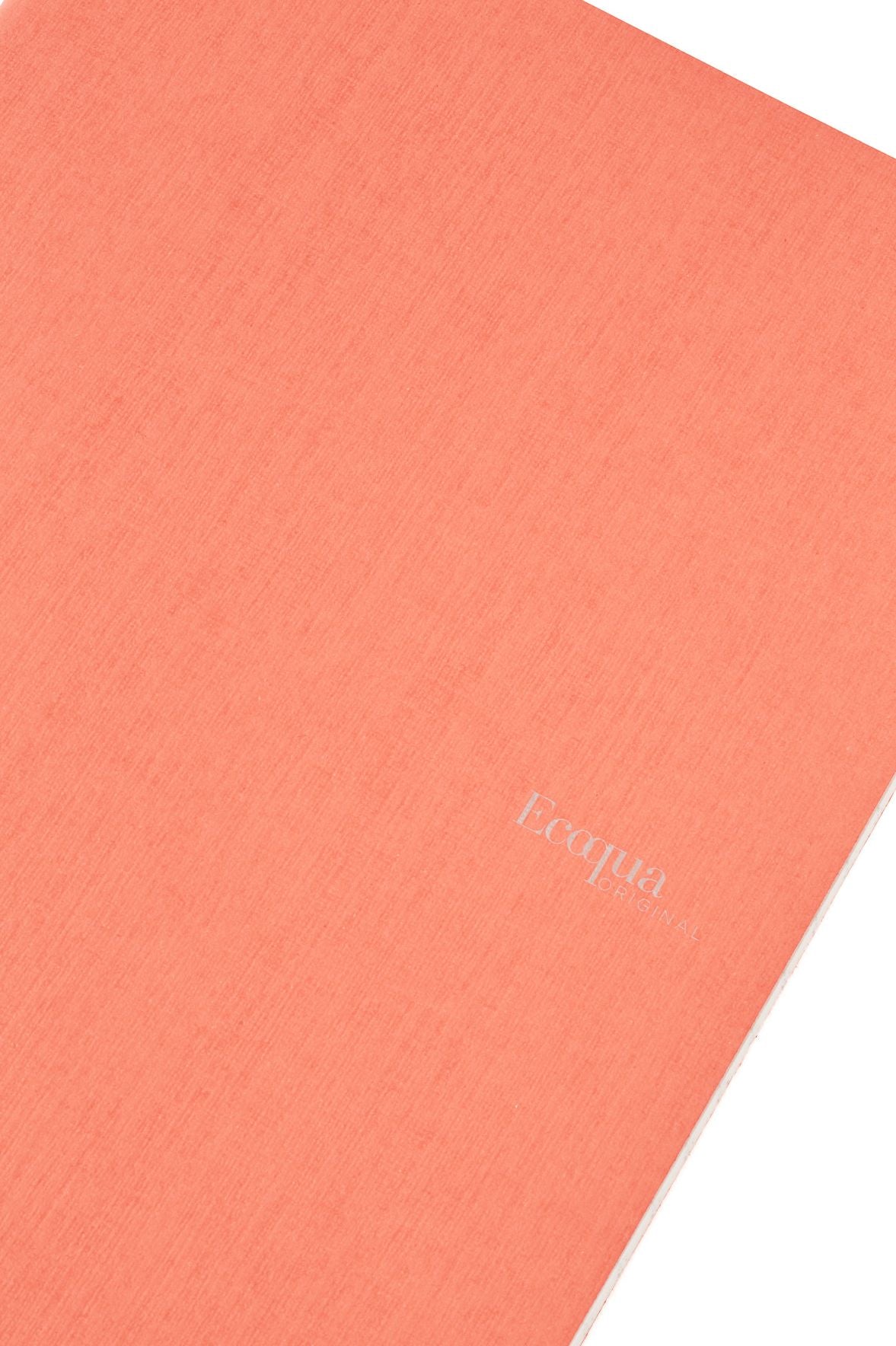 Ecoqua Original Notebook, A4, Staple-Bound, Lined, Flamingo