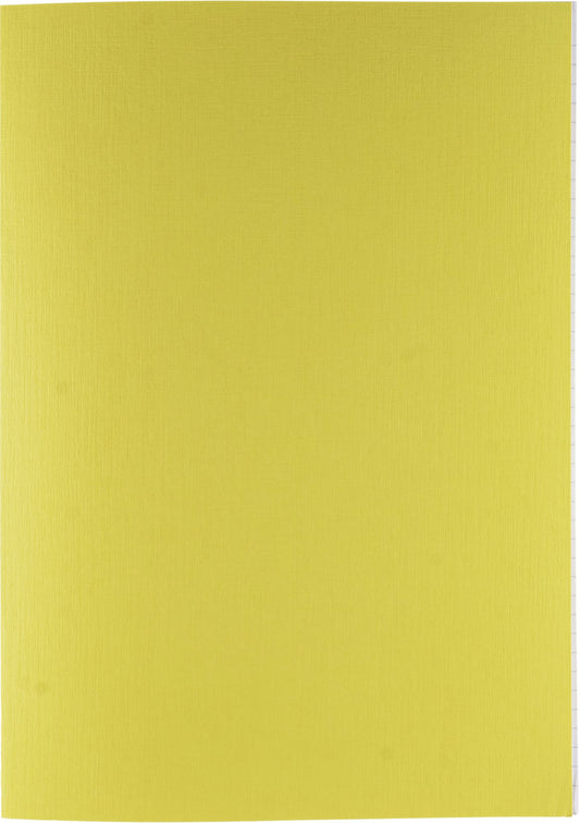 Ecoqua Plus Journal, A4, Glue-Bound, Lined, Yellow