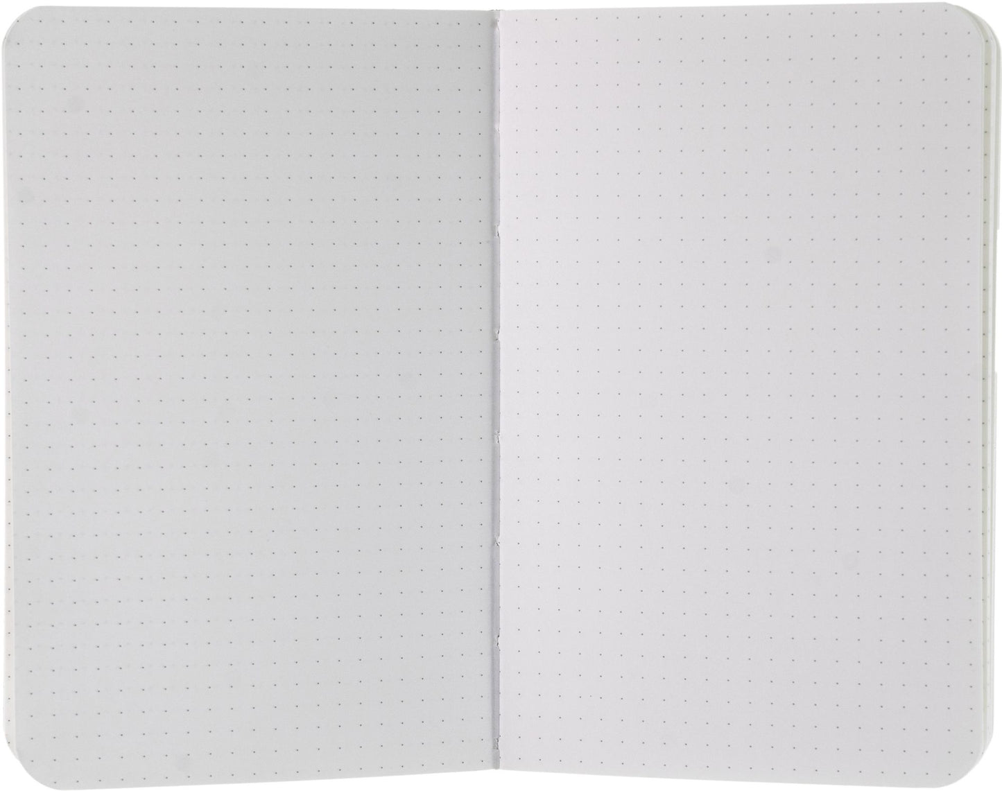 Ecoqua Plus Journal, 3.5 x 5.5, Fabric-Bound, Dotted, Turquoise