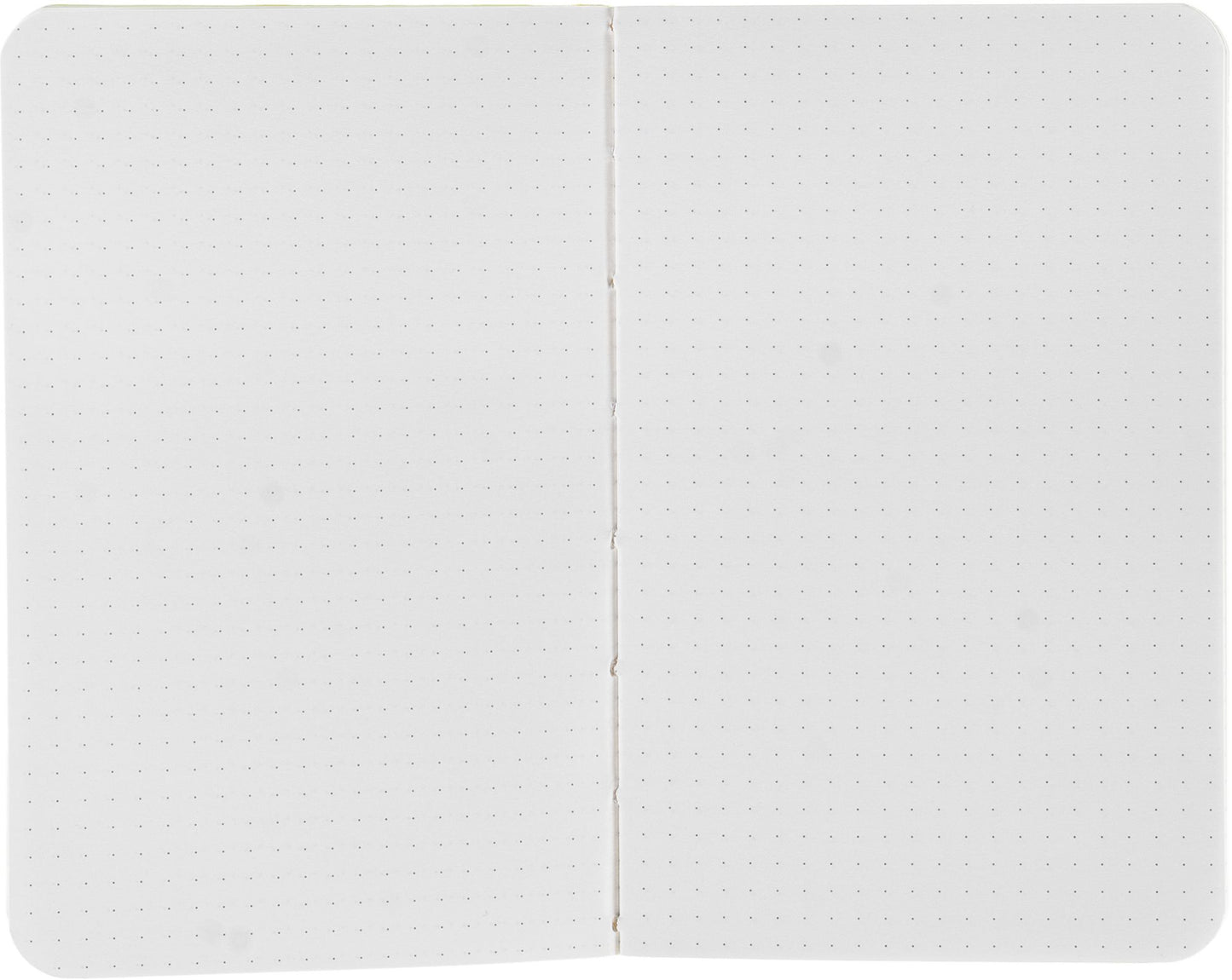Ecoqua Plus Journal, 3.5 x 5.5, Fabric-Bound, Dotted, Yellow