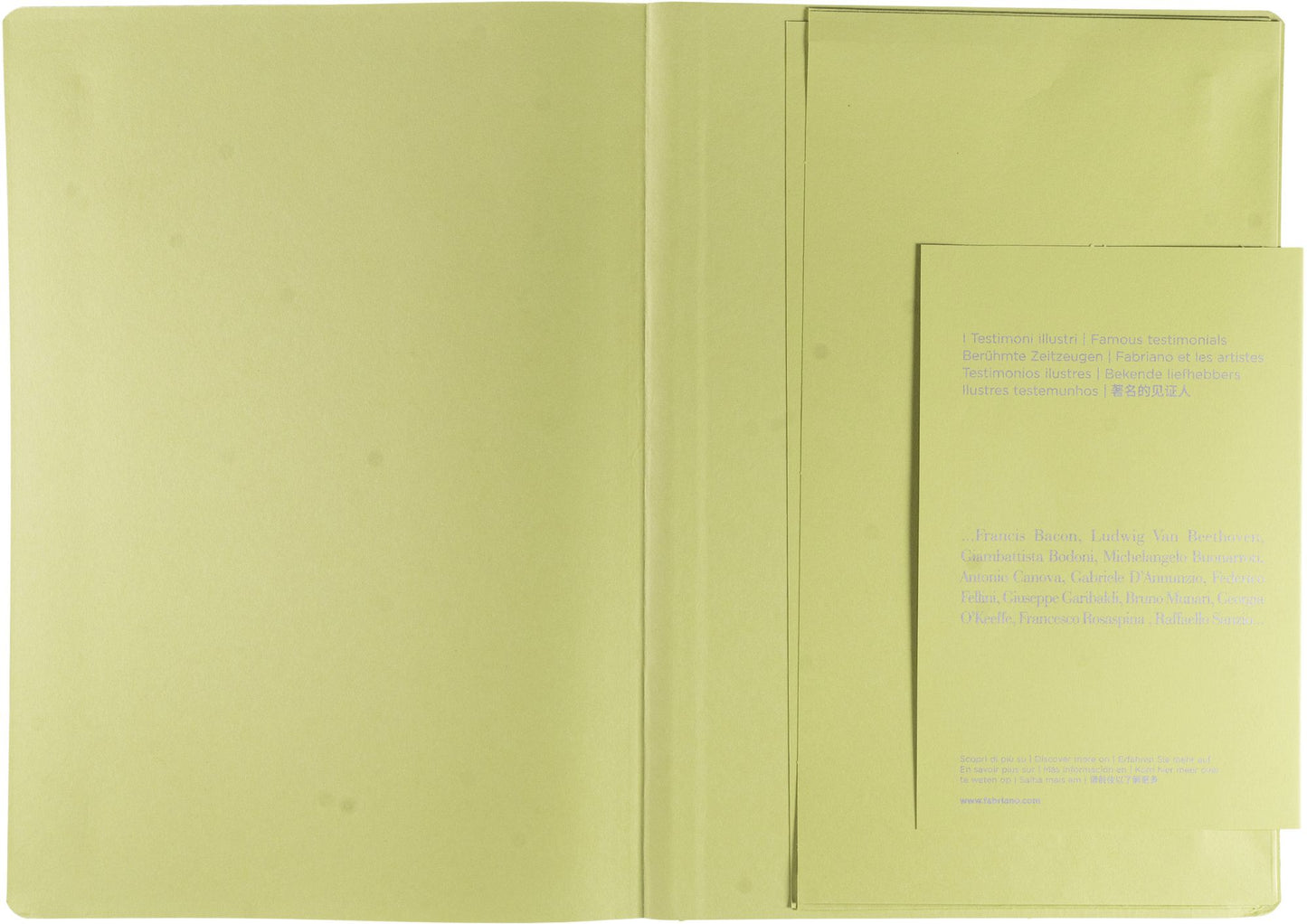 Ecoqua Plus Journal, A4, Fabric-Bound, Dotted, Lime