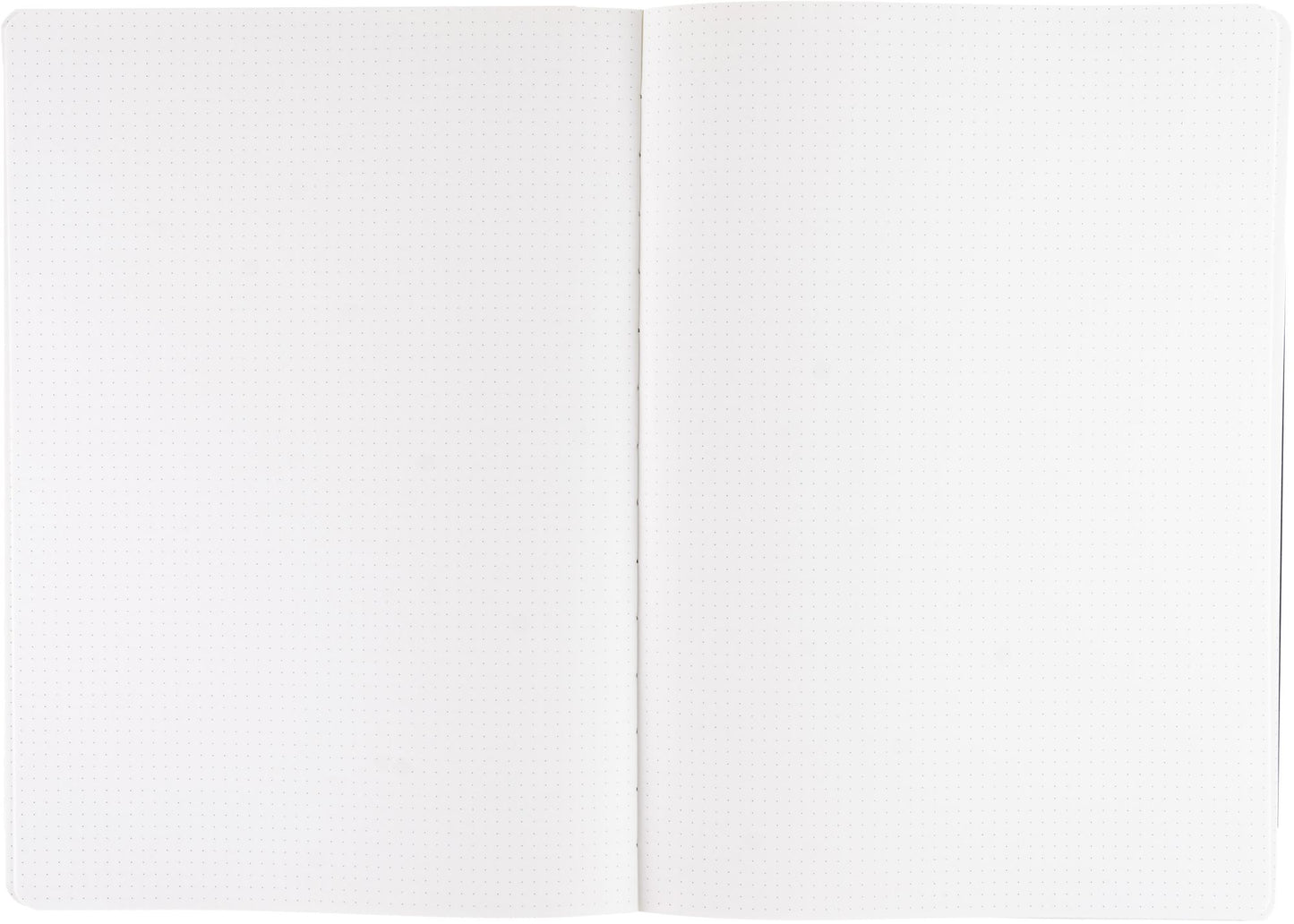 Ecoqua Plus Journal, A4, Fabric-Bound, Dotted, Red