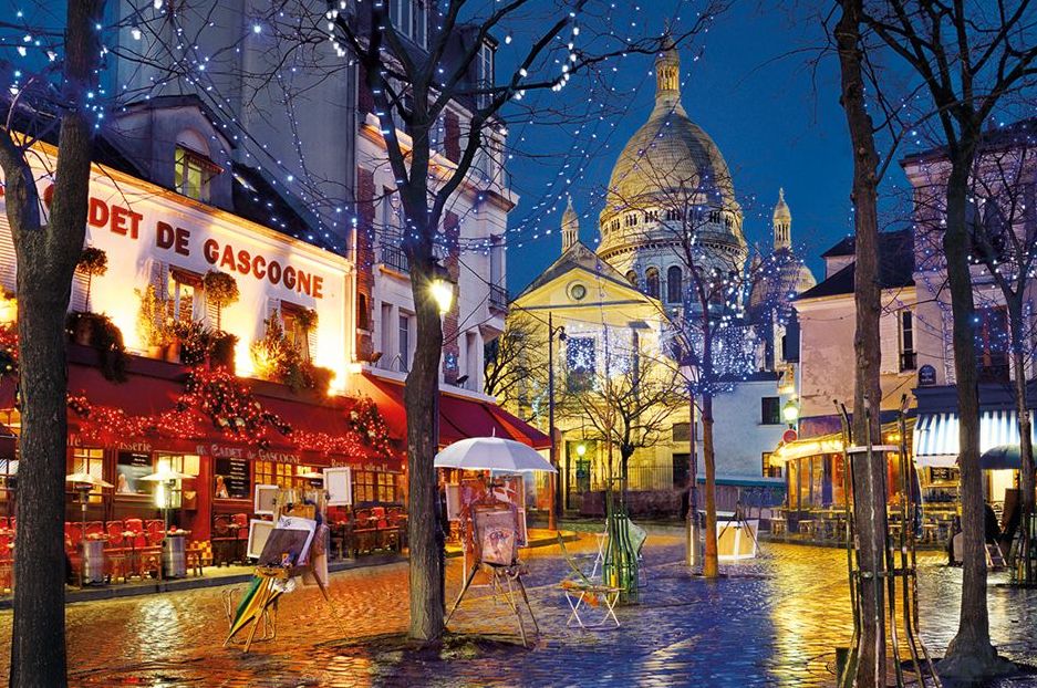 Paris, Montmartre 1500pc Puzzle
