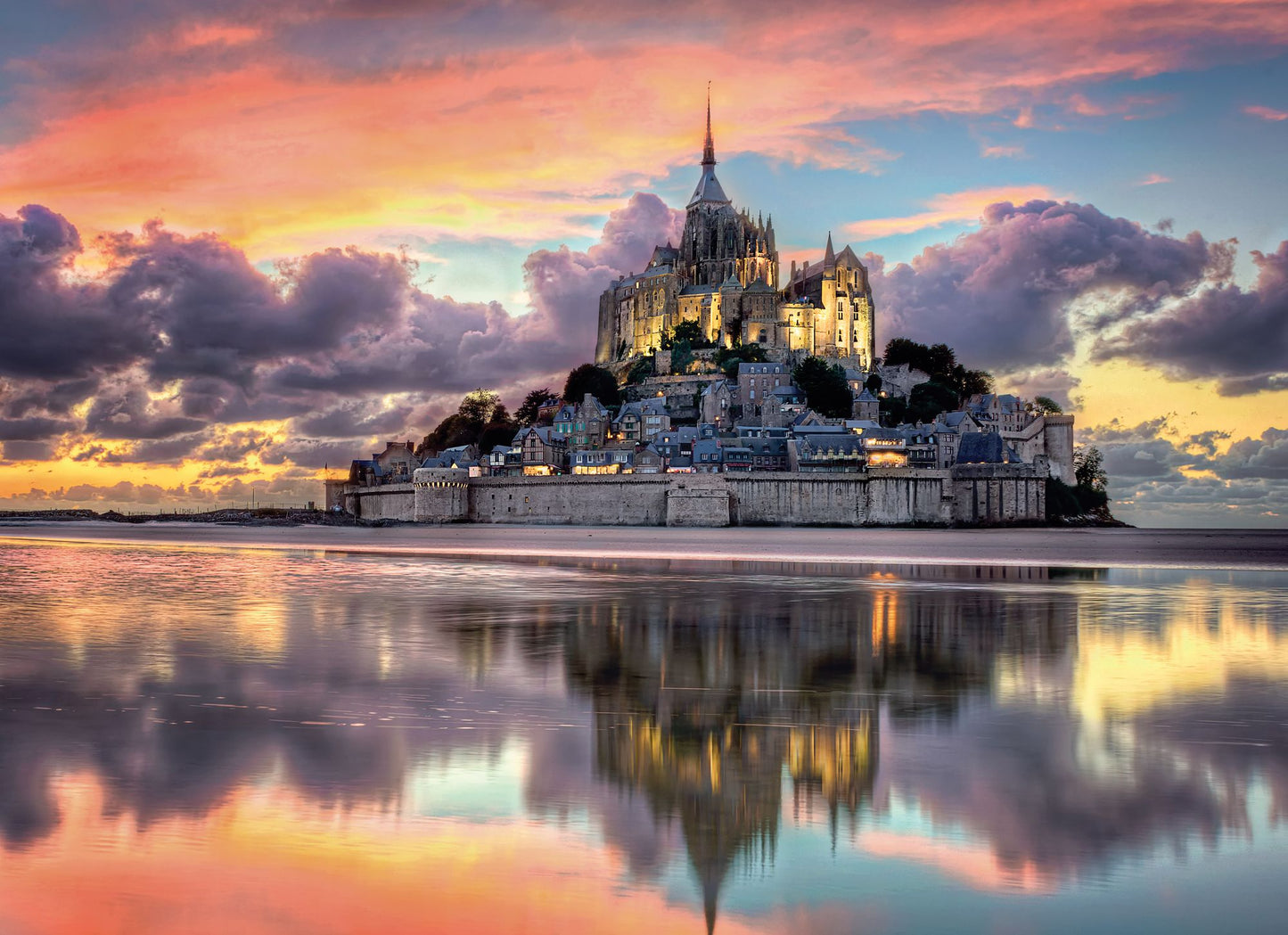 Le Magnifique Mont Saint-Michel 1000 piece puzzle