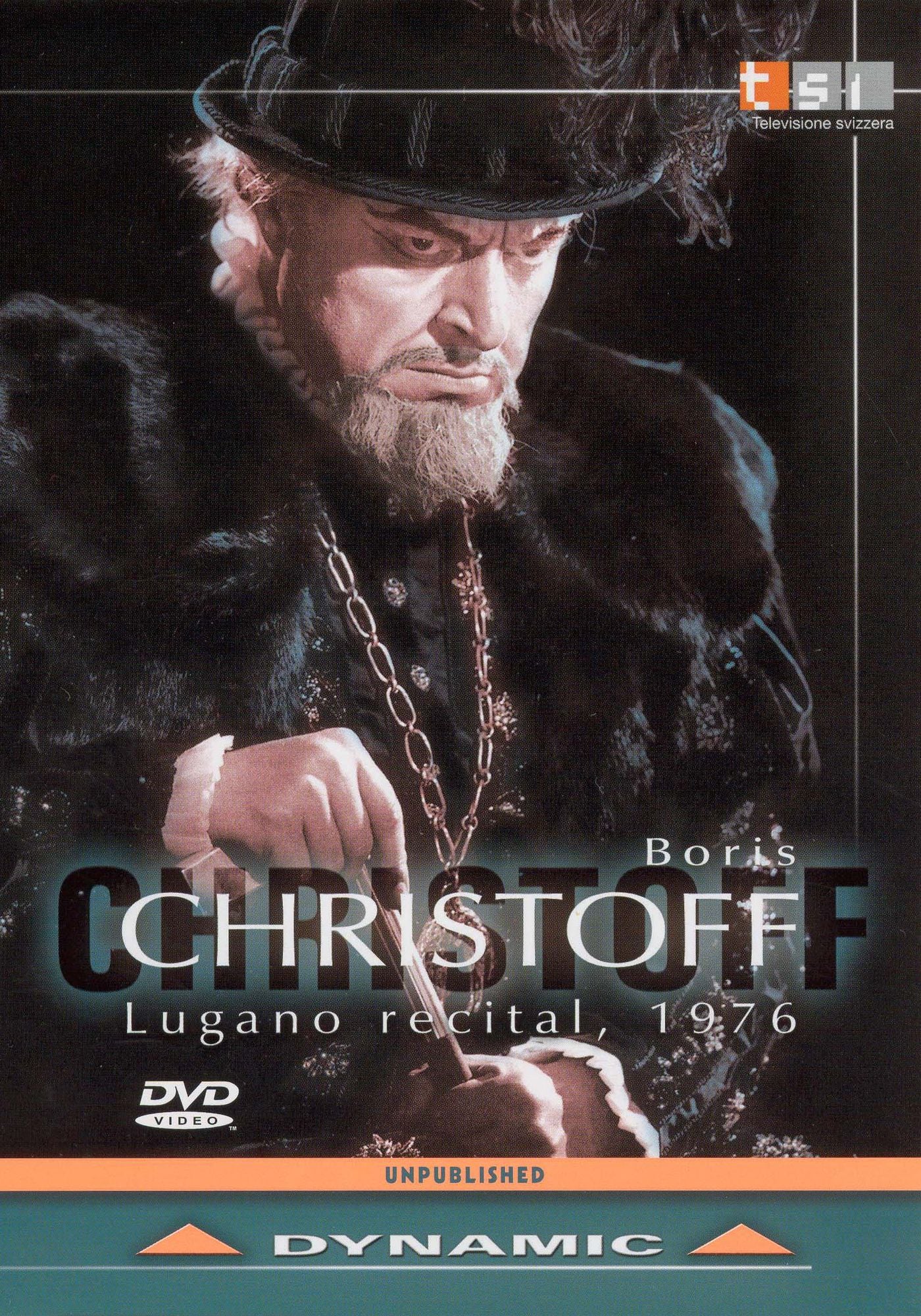 Christoff Boris: Lugano Recital, 1976