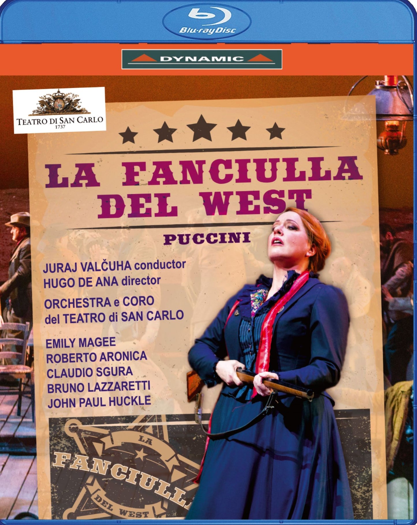 La Fanciulla del West (Teatro di San Carlo) [Blu-ray]