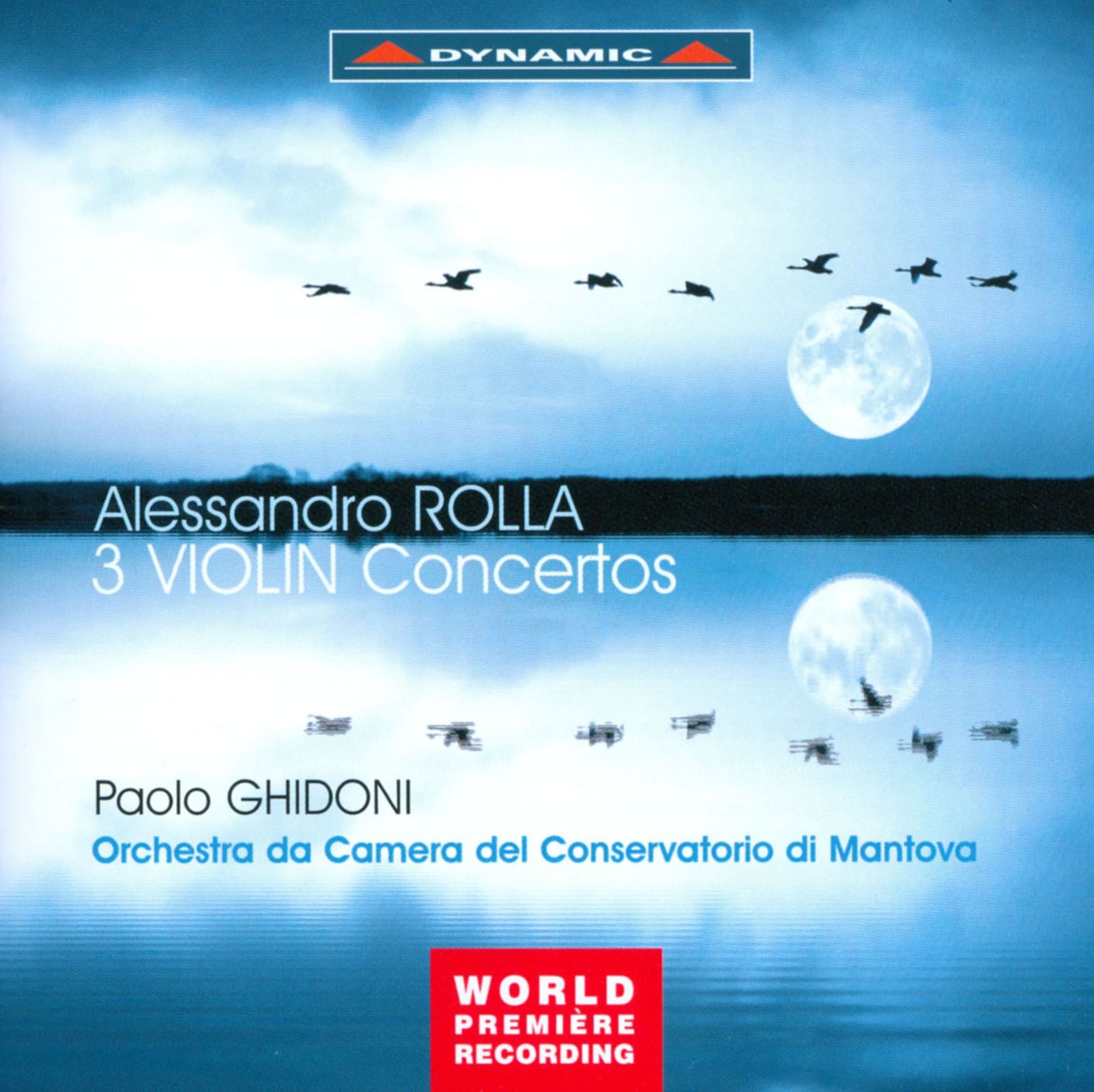 Alesandro Rolla: 3 Violin Concertos