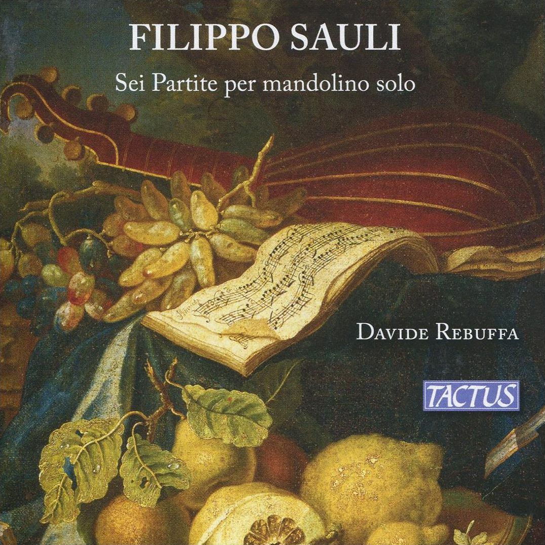 Six Partitas For Solo Mandolin (Sauli / Rebuffa)