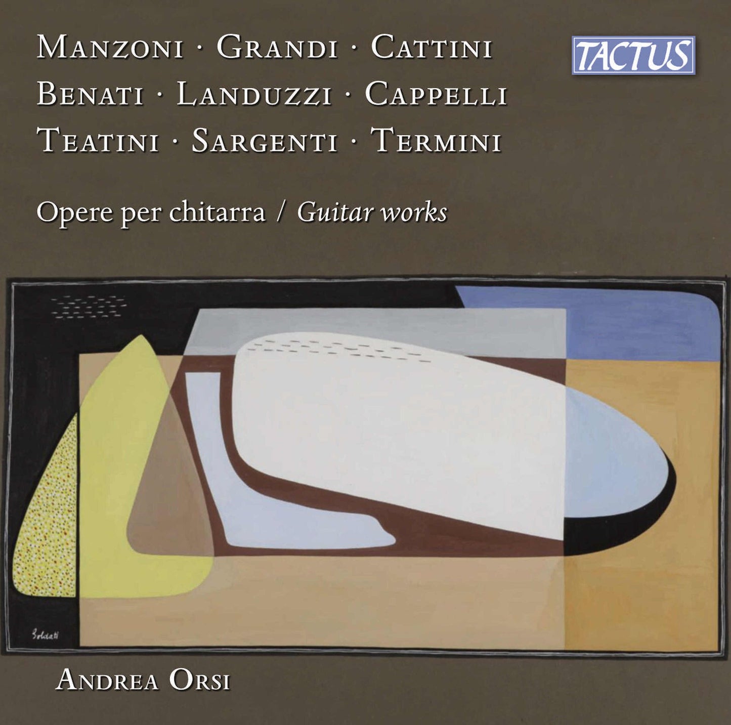 Opere Per Chitarra (Benati / Cappelli / Cattini)