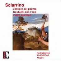 Sciarrino: Cantiere del poema; Tre duetti con l'eco; L'altro giardino