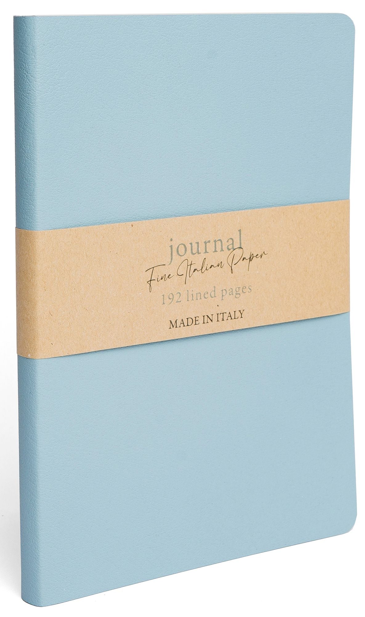 Serenity Blue Recycled Leather Journal