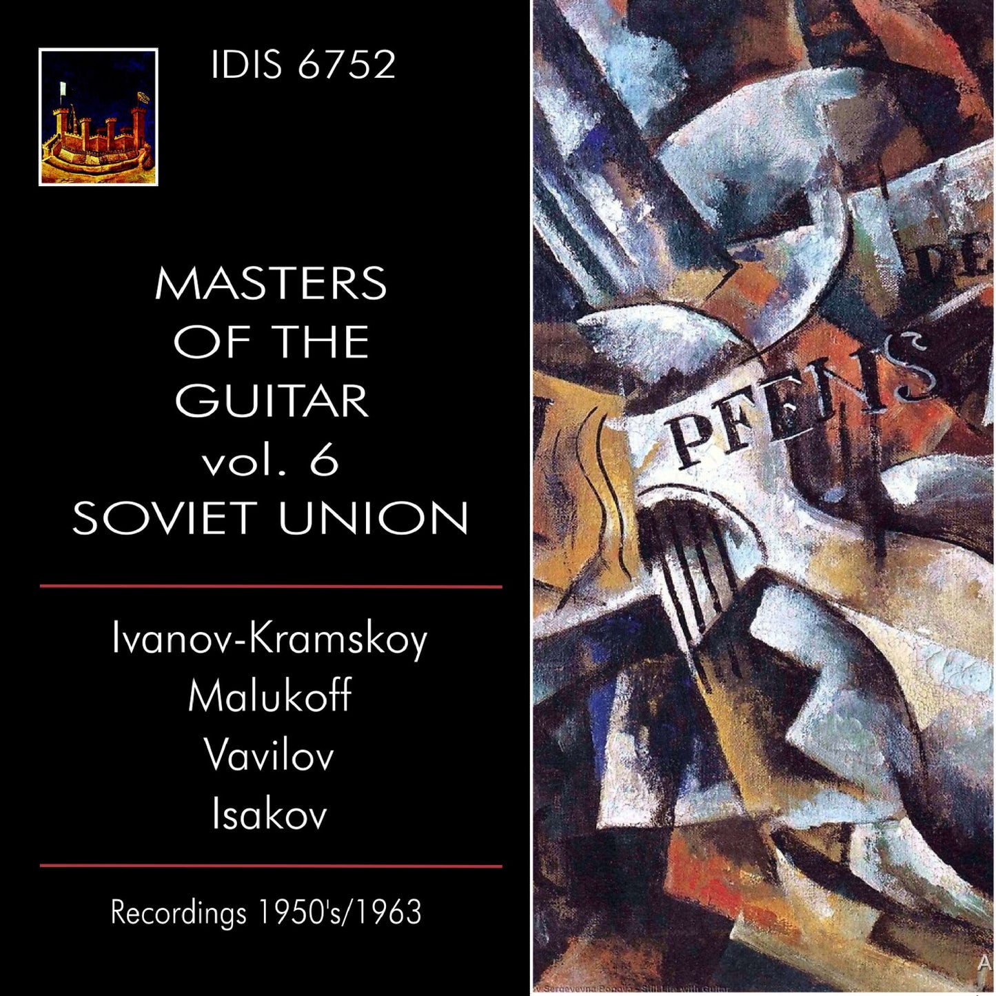 Masters Of The Guitar, Vol. 6 - Soviet Union (Albenitz / Ivanovich / Sychra / Vavilov)